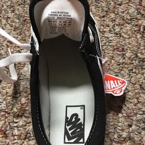 Black and White Vans